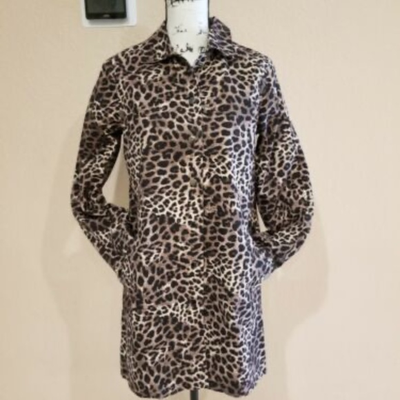 NWT Spiritual Gangster Lightweight Leopard Print Cheetah Dope Soul Coach Jacket - Picture 8 of 11
